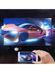 PHILIPS HP Wireless Screen Mirroring Device - 4K HD, Compatible With Mobile Phones, Laptops, Desktops, For Office And Home Use, WiFi