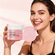 The Gel Toner Pad Contains Collagen And Hyaluronic Acid To Soothe Sensitive Skin, Control Oil And Fat, Brighten Skin Tone And Improve Skin Elasticity. It Is Applicable To All Skin Types, Men And Women. It Is A Universal Christmas, New Year And Valentine's Day Gift - 彩色 - 查看 5