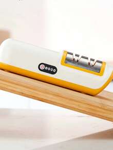 Household Knife Sharpener, Quick Knife Sharpening Tool, Kitchen Knife Sharpening Stone, Blade Sharpener - Multicolor - View 8