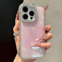 [Popular] Cute, Sparkly, And Stylish Cat Ear TPU Smartphone Case For IPhone 17/17 Pro/17 Pro Max/16/16 Pro/16 Pro Max/15/15 Pro Max/14/14 Pro/14 Pro Max/13/13 Pro/13 Pro Max. Luxurious, Waterproof, Drop-Resistant, And Scratch-Resistant. - 紫色 - 查看 3