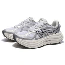 CAMEL CROWN Damen Laufschuhe, stoßabsorbierende komfortable Lauf-Tennisschuhe, rutschfeste Fitness-Sportschuhe, atmungsaktive Athletik-Sneaker - Elfenbein/Silber - Übersicht 1