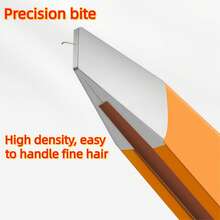 Pinzas para el vello facial, pinzas de cejas de acero inoxidable con punta inclinada para eliminar el vello, para el cuidado y arreglo de cejas y pestañas - Multicolor - Ver 8