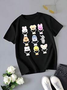 SKZOO Skz Classic T-Shirt - 黑色 - 查看 1