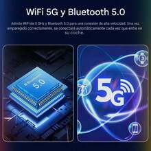 Adaptador Inalámbrico CarPlay & Android Auto 2 en 1 – Conexión Instantánea, Sin Cables, Sin Interrupciones / Convierte tu sistema CarPlay o Android Auto tradicional con cable en una experiencia totalmente inalámbrica, rápida y estable. Este mini adaptador 2 en 1 ofrece tecnología avanzada de WiFi 5.8 GHz, conexión automática y actualizaciones OTA que garantizan un rendimiento fluido y sin retrasos en cada viaje. / Beneficios que realmente notarás  Conéctate a CarPlay/Android Auto sin sacar tu teléfono del bolsillo.  Di adiós a los cables dañados, enredos o puertos flojos.  Navega con Waze o G o o g l e Maps de manera instantánea y fluida.  Audio sin interrupciones en llamadas, mensajes y música.  Ahorra tiempo: el sistema inicia automáticamente cada que enciendes el auto.  Mejor estabilidad gracias al WiFi 5.8 GHz, ideal para viajes largos.  Luce moderno y premium dentro de tu vehículo gracias a su diseño con iluminación LED. U ber, Didi, Indrive, Taxi - Negro - Ver 4