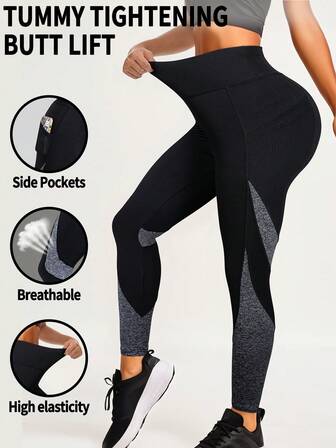Leggings de yoga sin costuras para mujer, control de abdomen, cintura alta, suaves, elásticos, transpirables, con efecto levantador de glúteos, para gimnasio, entrenamiento y yoga, largos