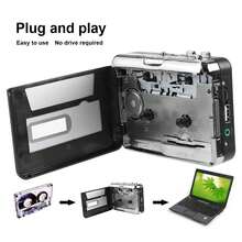 Portable Cassette Tape to MP3 Converter USB Flash Drive Capture Audio Music Player - Blanco - Ver 7