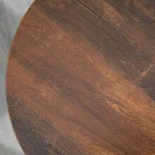 Set Of 2 HOMCOM Bar Stools With Footrest, Industrial Style, Metal Frame, For Dining Room, Up To 120 Kg, 42 X 42 X 65 Cm, Brown - Camel - View 8