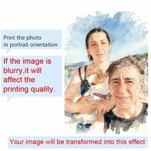 Presente personalizado com efeito aquarela para seu animal de estimação e dono | Retrato memorial para animais de estimação | Retrato personalizado de cachorro em aquarela | Retrato personalizado de cachorro | Pintura personalizada de cachorro, Retrato personalizado de gato, Retrato personalizado, Foto de família personalizada, Foto de casal personalizada, Foto de membro da família personalizada, Foto de amigo personalizada, Presente personalizado (tela sem moldura), Orientação horizontal e vertical, Calendário de feriados - Multicolorido - Ver 15