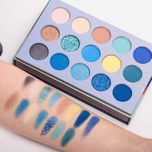 beauty glazed Set Palet Eyeshadow 3-in-1 - Matte, Shimmer, Tahan Lama, Pigmentasi Tinggi, Tahan Air, Eyeshadow Berwarna, Bedak Kontur, Highlighter - MultiWarna - View 11
