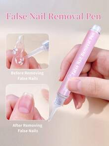 Quick Nail Polish Remover Pen Gentle And Non-Irritating Perfect For Handmade Wearable Nails And Solid Gel, Protects And Nourishes Nails