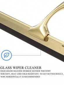 Magic Glass Squeegee Stainless Steel - Heavy Duty Window Cleaner For Bathroom/Toilet, Home & Commercial Must-Have Birthday Decarations New Year Gifts, Valentine's Day Gifts - Multicolor - View 7