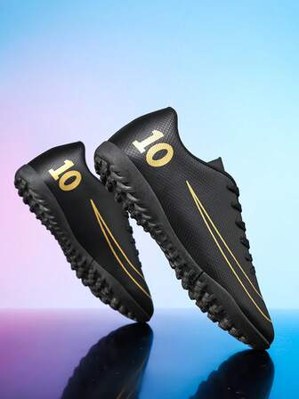 Fotbollsskor för ungdomar, fotbollsskor för pojkar och flickor på campus, specialiserade skor för fotbollsmatcher, halkfria skor med dubbar, bra känsla för foten, lätta och bekväma