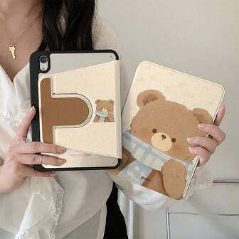 Funda protectora para Samsung Galaxy S10plus 12.4inch A7 Lite A9+ S8ULTRA S9ULTRA S8/S9/S10ULTRA S10 FE+ S9FE+ S7+/S8+/S7FE Tab A8 Casing Tab S6 Lite2024 Cubierta de tableta con diseño de dibujos animados lindos