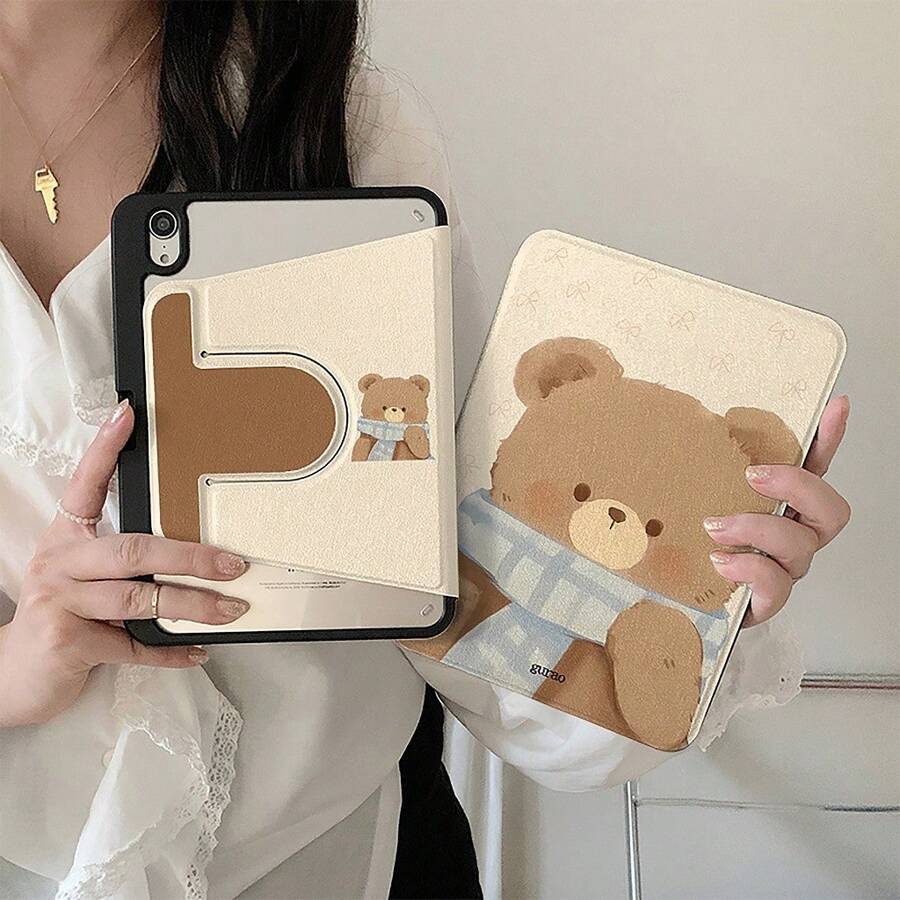 Ốp bảo vệ tương thích với Samsung Galaxy S10plus 12.4inch A7 Lite A9+ S8ULTRA S9ULTRA S8/S9/S10ULTRA S10 FE+ S9FE+ S7+/S8+/S7FE Tab A8 Casing Tab S6 Lite 2024 Ốp máy tính bảng hoạt hình dễ thương - nhiều màu - Xem 1