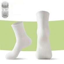 6 pares de calcetines profesionales para mujer de yoga, pilates, danza, fitness con agarre antideslizante, aptos para deportes y entrenamiento - Paquete de 6 pares de colores surtidos - Ver 3