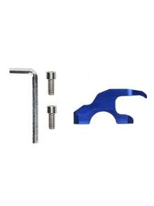 (Color de llave aleatorio) 1 pieza Gancho universal para casco de motocicleta de aleación de aluminio CNC, Gancho colgante de equipaje para pedal de motocicleta, Accesorio de gancho multifunción, Adecuado para modificación de gancho de acelerador de aleación de aluminio PCX160/150 PCX125 - Multicolor - Ver 16