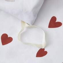 Brown Green Red Gingham Buffalo Plaid Duvet Cover King 100% Washed Cotton Vintage Checkered Duvet Cover Set Retro 3 Piece Grid Bedding Set With Zipper Closure Corner Tioft Easy Care - 國王+紅心 - 查看 6