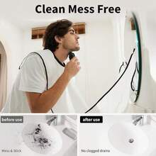 Premium Leak-Proof Shaving Apron For Men - Precision Trimming Barber-Level Beard Wrap, Stylish & Elegant Design (Professional Quality Choice) - Multicolor - View 8