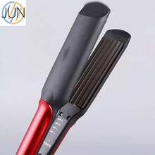 Dual-Purpose Curling And Straightening Hair Bar With Negative Ions For Big Volume - Random Color Shipping - Multicolor - View 2