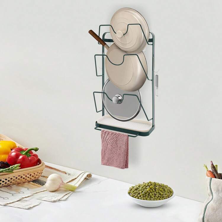 Pot Lid Racks - Dark Green - View 4