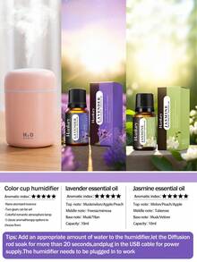 一个300毫升车载空气清新剂,室内香氛加湿器,USB供电,两种工作模式,7色LED灯,缺水智能关机,静音喷雾,方便的精油扩散器,非常适合房间装饰、办公室、客厅、汽车使用,也是送给女性的精美礼物。 - 彩色 - 查看 16