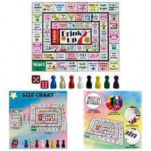 Drinking Board Games Adults Party - Fun Game Night Games Groups Adult, Night Bachelorette Party Drinking Games, Waterproof, 2 - 8 Players, Ages 21+ 2 - 8 Players - 最初的 - 查看 1