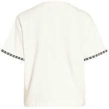 Vila Clothes Camiseta Vila Monie blanca detalle bordado manga para mujer - Blanco - Ver 2