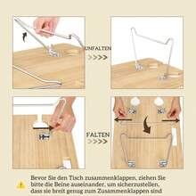 Outsunny Wicker Picnic Basket, Picnic Box For 4 People With Picnic Mat, Cutlery Set, Bottle Opener, Picnic Table, Complete Set For Camping, Beach, Christmas, Light Brown