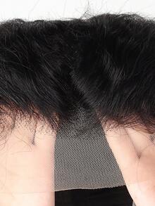 Glueless Wig Kinky Straight Blend Hair Lace Front Wigs 13x4 Transparent Lace Pre Cut Pre Plucked Invisible Knots Wear And Go Yaki Straight Wig For Women 180% Density Christmas Gifts All Season (Bob Wigs 8-16inch Long Wigs 18-36 Inchs) - Natural & Black - View 3