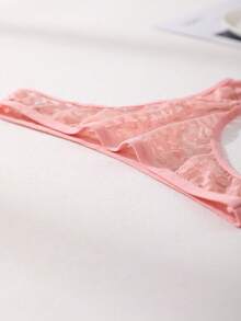 11 chiếc/gói Quần lót dây ren họa tiết da báo gợi cảm dành cho nữ, cạp thấp, không đường may, khoét lỗ, thoáng khí. - Nhiều màu - Xem 11