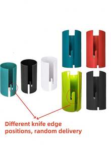 Roll Wrapping Paper Cutter, Sliding Gift Wrapping Paper Cutter, Portable Christmas Wrapping Paper Cutter, Roll Gift Wrapping Paper Cutter For Birthday Packaging, Suitable For Festival Packaging, Birthday Parties, Home Or Commercial Places, Durable Material, Practical Design, Glossy Surface(Random Color)