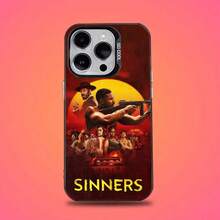 Funda de teléfono S-Sinners Movie S-Stack para 17,16,15,14,13,12,11,Pro,Max,Plus,E, cubierta negra de TPU - Z5 - Ver 11