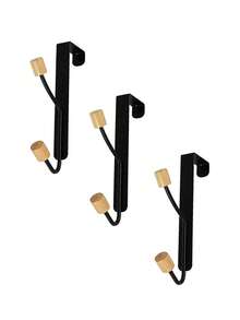 1/3 chiếc Móc treo cửa bằng sắt, đơn lẻ, dễ lắp đặt cho quần áo, mũ, cà vạt, đồ dùng phòng tắm, móc treo tường, giá treo mũ áo khoác 2 móc, giá treo khăn cho cửa sau nhà bếp, phòng tắm, phòng ngủ, phòng khách, ngày lễ tình nhân, đám cưới ngày lễ tình nhân, đồ lưu trữ, đồ sắp xếp phòng tắm, đồ trang trí nhà cửa, giá treo mũ, móc treo cửa, móc treo quần áo - Nhiều màu - Xem 14