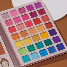 beauty glazed 专业彩妆眼影盘，高显色度持久哑光及珠光眼影，防水彩色眼影 - 彩色 - 查看 10