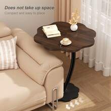 LKZ Bàn trà tròn kiểu cổ điển, bàn phụ phòng khách, bàn cà phê nhẹ, bàn sân vườn - Trang trí phòng khách hiện đại, tiết kiệm không gian cho phòng khách, nhà bếp và phòng ngủ. - Nhiều màu - Xem 6