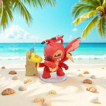 Miniso Bộ sưu tập Stitch Scrump & Pink & Nước hoa ô tô phiên bản giới hạn của Disney, thiết kế tinh tế đến từng chi tiết, vật dụng trang trí nội thất thiết yếu, quà tặng độc đáo, bộ sưu tập đồ trang trí bàn làm việc, chất liệu PVC (1 hộp giao ngẫu nhiên) - Nhiều màu - Xem 3