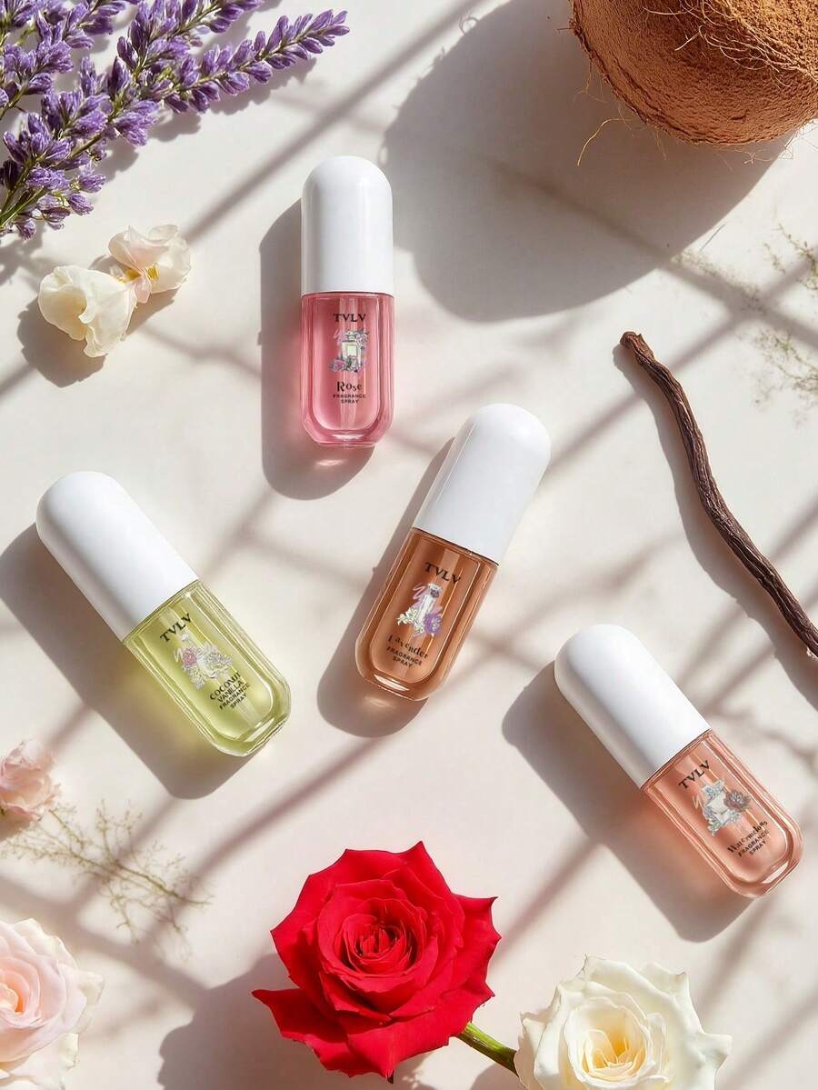 1 pieza Spray de fragancia brasileña de 50ML con notas de rosa, lavanda, coco y sandía, con notas frutales y florales, fragancia fresca y natural de larga duración, colección de aromaterapia multicapa de edición limitada, que libera un elegante aroma floral frutado y de madera, adecuado para la decoración del hogar, almohada, cortina, sofá, alfombra, armario, un regalo ideal para Navidad, Año Nuevo, Día de la Madre, excelente para amigos, familiares, mujeres y hombres.