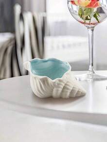 1pc Starfish & Seashell Jewelry Tray And Key Bowl, Jewelry Organizer Tray, Suitable For Home, Living Room, Dining Room Decor, Film/TV Prop, Ideal Valentine's Day Gift - Multicolor - View 5