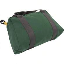 Yosoo Bolsa de Herramientas de Lona de Boca Ancha Impermeable de Alta Capacidad, Bolsa de Almacenamiento de Herramientas Resistente para Electricistas, Fontaneros y Mecánicos, Bolsa - 14 pulgadas - Ver 5