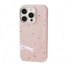 KAIWD 1 chiếc ốp lưng màu hồng ổi và tím nâu hình ngôi sao tương thích với iPhone 17 Pro Max, Apple 15 màu hồng hình ngôi sao graffiti tương thích với Apple 16 Pro Max, kiểu dáng tối giản Hàn Quốc cho iPhone 17, 13 inch, 15 inch, vỏ mềm, ngọt ngào, nữ tính, hình học, tối giản, tươi mới, mềm mại, phong cách . - Màu Hồng baby - Xem 13