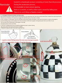 This Minimalist Striped Teapot With A Wooden Handle And Diamond-Shaped Lid Is Perfect For Use Indoors During Winter, Whether Near A Fireplace, Fireplace, Or Gas Stove. It's Also An Essential Item For Winter Camping, Suitable For Family Gatherings And Holidays, And Makes A Wonderful Gift For Friends And Family. - Multicolor - View 10