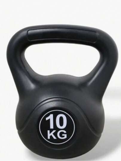 Kettlebell Pesa mancuerna rusa plastica de 10 kg para entrenamiento funcional