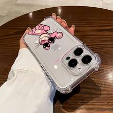 Funda para teléfono  Cool Vibes, compatible con teléfonos ,  17,  16 Pro Max,  15 Pro Max,  13 y  12. Fabricada en TPU, ofrece protección contra golpes y caídas. Ideal para regalar a familiares, amigos y seres queridos con estilo, y para ocasiones especiales como cumpleaños o Halloween. - transparente - Ver 3