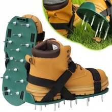 CTSZOOM Garden Soil Loosening, Lawn Spiked Shoes, Lawn Inflatable Soil Loosening Shoes, Self-Leveling Epoxy Garden Tools