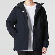 Under Armour Herr/Dam Isolerad Kort Vadderad Jacka 22600902-001 - Svart - Visa 2