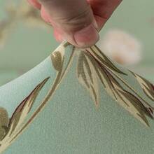 1pc Washable Outdoor Tablecloth - Polyester, With Elastic Edges, Rustic Wooden Board Design, Suitable For Camping, Picnics And Garden Parties, Vibrant Colors, Indoor/Outdoor Use, Picnic Tablecloth Beach Accessories With Elastic Edges, Picnic Accessories - Black - View 6