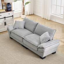 Sofas & Couches - Abu-abu Muda - View 7