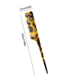 Lược chải tóc họa tiết da báo chuyên nghiệp - Lược chải tóc họa tiết da báo chống tĩnh điện, tạo kiểu tóc mượt mà - Chống tĩnh điện, không rối, dễ dàng chải tóc, tạo mái tóc mềm mại, óng ả. Phụ kiện tóc, bộ dụng cụ tạo kiểu tóc, bộ dụng cụ làm tóc. - Nhiều màu - Xem 6