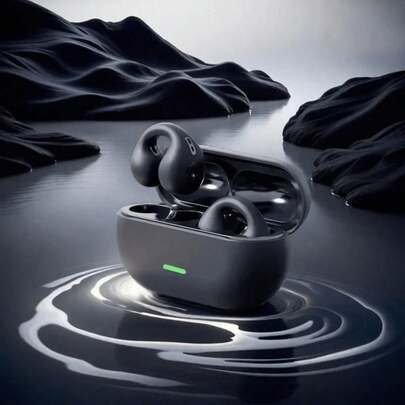 Auriculares inalámbricos Bluetooth 5.3 de conducción ósea TWS, auriculares deportivos con cancelación de ruido HD para llamadas y juegos