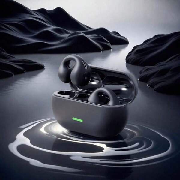 Auriculares inalámbricos Bluetooth 5.3 de conducción ósea TWS, auriculares deportivos con cancelación de ruido HD para llamadas y juegos